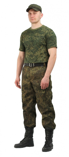 Брюки мужские "Захват" КМФ Пиксель (тк.Смесовая,210)